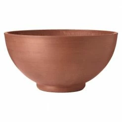 Arcadia Garden Products Simplicity Bowl 16 in. x 8 in. Terra Cotta PSW Pot -Achla Designs Shop terra cotta arcadia garden products plant pots k40tc c3 1000