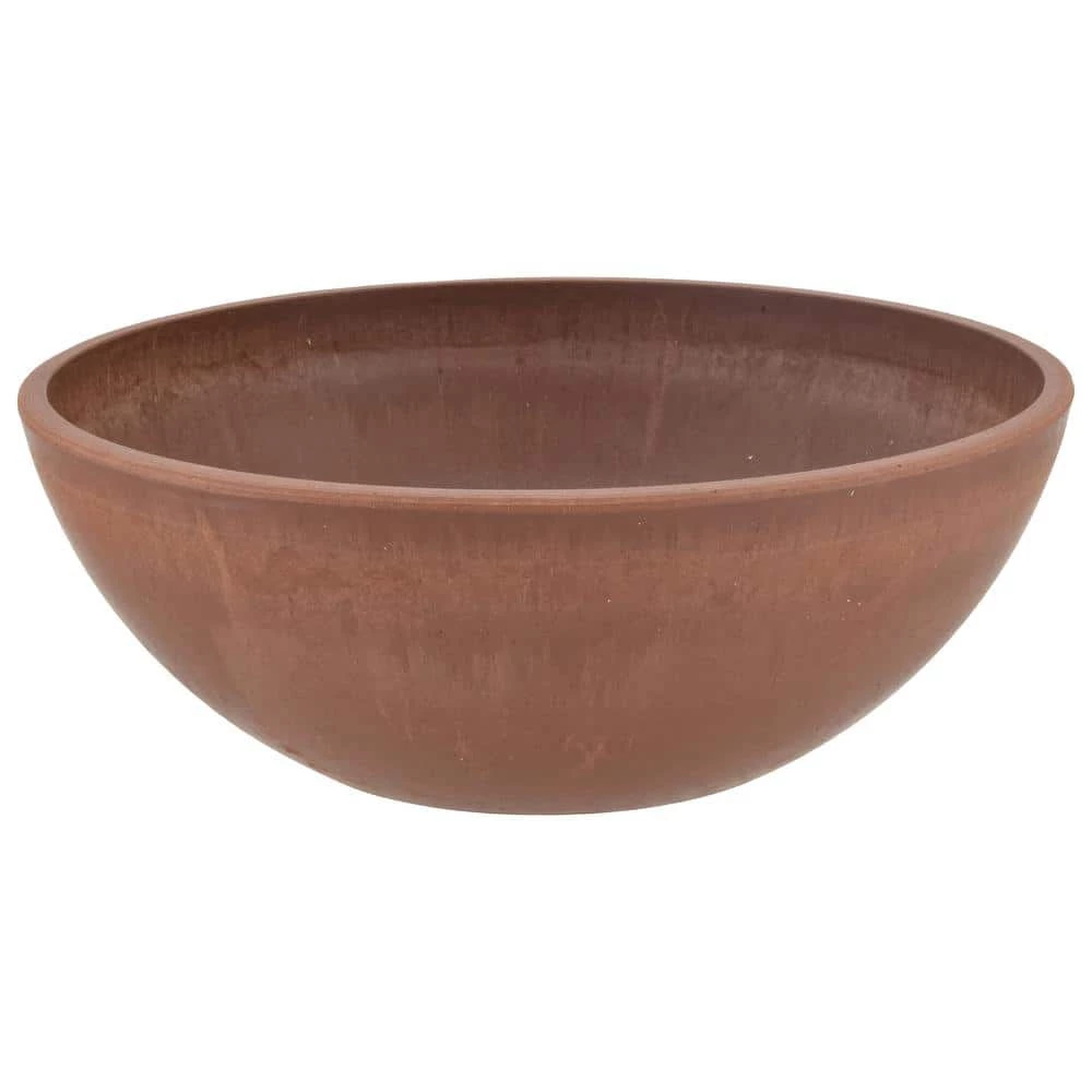 Arcadia Garden Products Garden Bowl 8 in. x 3 in. Terra Cotta PSW Pot 4 Arcadia Garden Products Garden Bowl 8 in. x 3 in. Terra Cotta PSW Pot - Image 2