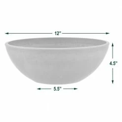 Arcadia Garden Products Garden Bowl 12 in. x 4-1/2 in. Terra Cotta PSW Pot 9 Arcadia Garden Products Garden Bowl 12 in. x 4-1/2 in. Terra Cotta PSW Pot -Achla Designs Shop terra cotta arcadia garden products plant pots m30tc 1f 1000