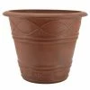 Arcadia Garden Products Western Weave 14-1/2 in. x 11 in. Terra Cotta Composite PSW Pot -Achla Designs Shop terra cotta arcadia garden products plant pots me36tc 64 1000