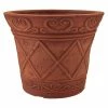 Arcadia Garden Products Scroll Grower 5 in. x 4 in. Terra Cotta PSW Pot