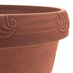 Arcadia Garden Products Dragonfly 12-1/2 in. x 10 in. Terra Cotta PSW Pot -Achla Designs Shop terra cotta arcadia garden products plant pots of33tc 4f 1000