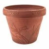 Arcadia Garden Products Dragonfly 12-1/2 in. x 10 in. Terra Cotta PSW Pot -Achla Designs Shop terra cotta arcadia garden products plant pots of33tc 64 1000