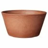 Arcadia Garden Products Sleek 10 in. x 5 in. Terra Cotta PSW Bulb Pan Pot -Achla Designs Shop terra cotta arcadia garden products plant pots td25tc 64 1000