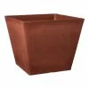Arcadia Garden Products Simplicity Square 12 in. x 10 in. Terra Cotta PSW Pot -Achla Designs Shop terra cotta arcadia garden products plant pots uf31tc 64 1000