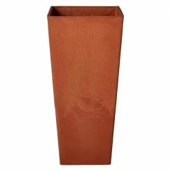 Arcadia Garden Products Contempo Tall Square 16 in. x 16 in. x 32 in. Terra Cotta PSW Pot -Achla Designs Shop terra cotta arcadia garden products plant pots ufh41tc c3 1000