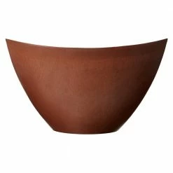 Arcadia Garden Products Swoop 16 in. x 12 in. x 9 in. Terra Cotta PSW Pot -Achla Designs Shop terra cotta arcadia garden products plant pots yb41tc c3 1000