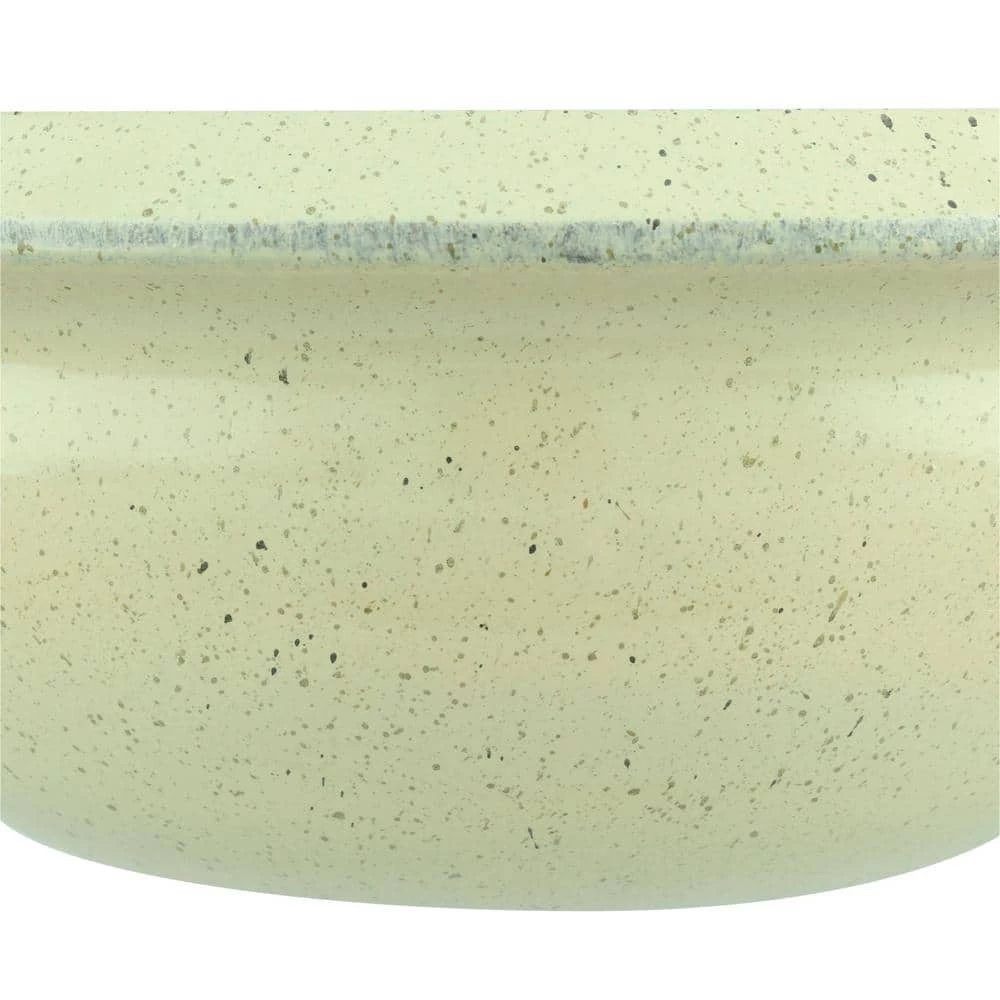 Southern Patio Sydney Large 15.75 in. x 6.21 in. White High-Density Resin Bowl Planter 8 Southern Patio Sydney Large 15.75 in. x 6.21 in. White High-Density Resin Bowl Planter - Image 6