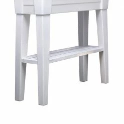 Southern Patio 36 in. x 11.8 in. x 31.5 in. White Plastic 40 Qt. Capacity Large Raised Garden Planter 24 Southern Patio 36 in. x 11.8 in. x 31.5 in. White Plastic 40 Qt. Capacity Large Raised Garden Planter -Achla Designs Shop white southern patio raised planter boxes hdr 091349a 44 1000